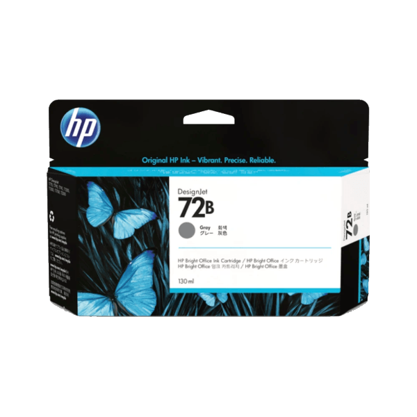 Genuine HP 72b 3WX08A High Yield Grey Ink (replaces C9374A)