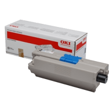 Genuine Oki C301 C321 MC332 MC342 Black Toner