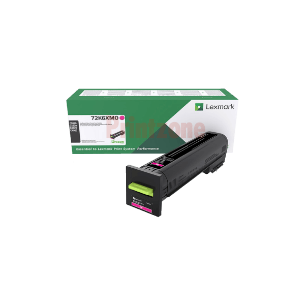 Genuine Lexmark 72K6XM0 CS820 CX825 CX860 Magenta Toner Extra High Yield