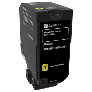 Genuine Lexmark 74C60Y0 CS725 CX725 Yellow Toner