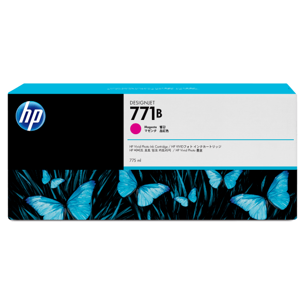 Genuine HP 771b B6Y01A Magenta Ink Cartridge