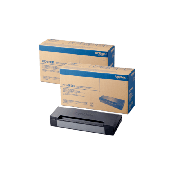 Genuine Brother HC-05BK Black Ink Cartridge TWIN PACK