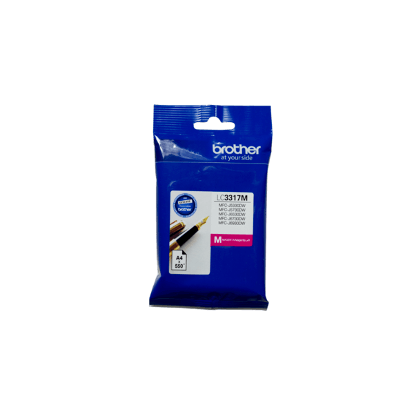 Genuine Brother LC3317M Magenta Ink