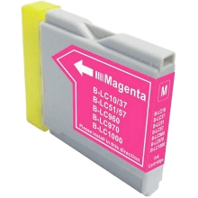 Compatible Brother LC-37 Magenta Ink Cartridge