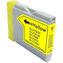 Compatible Brother LC-37 Yellow Ink Cartridge