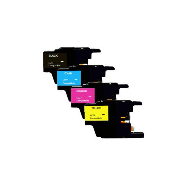 Compatible Brother LC-77XL Ink Value Pack High Yield