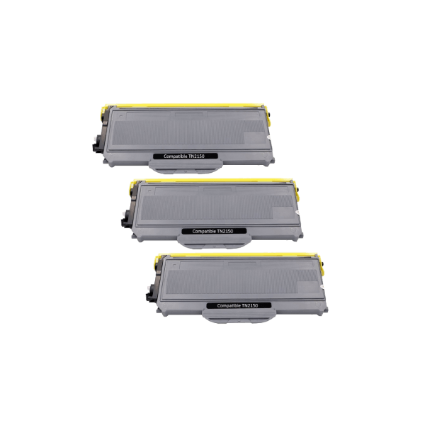 Compatible Brother TN-2150 Toner 3 PACK