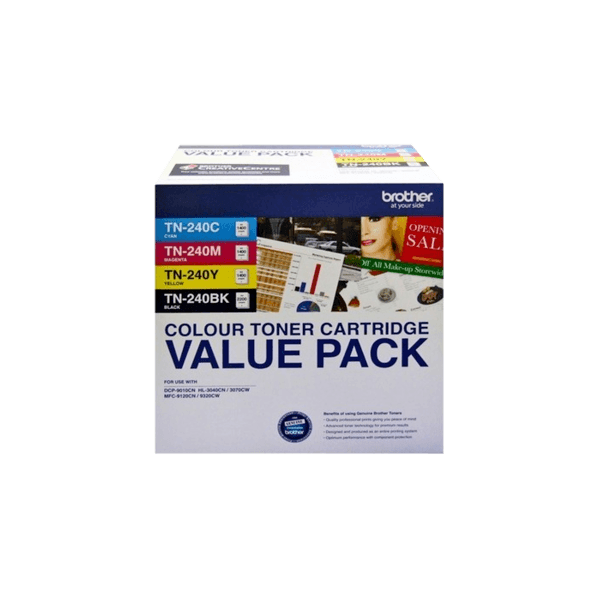 Genuine Brother TN-240 Toner Value Pack