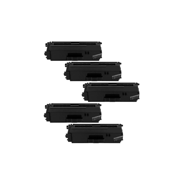 Compatible Brother TN-346BK Black Toner High Yield 5 PACK