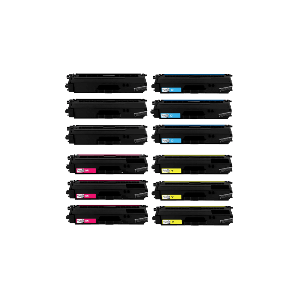 Compatible Brother TN-349 Toner Triple Value Pack