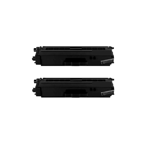 Compatible Brother TN-349BK Black Toner 2 PACK