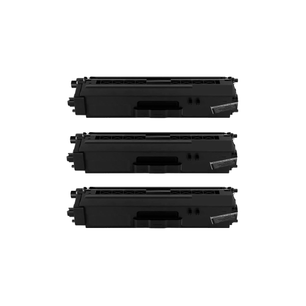 Compatible Brother TN-349BK Black Toner 3 PACK