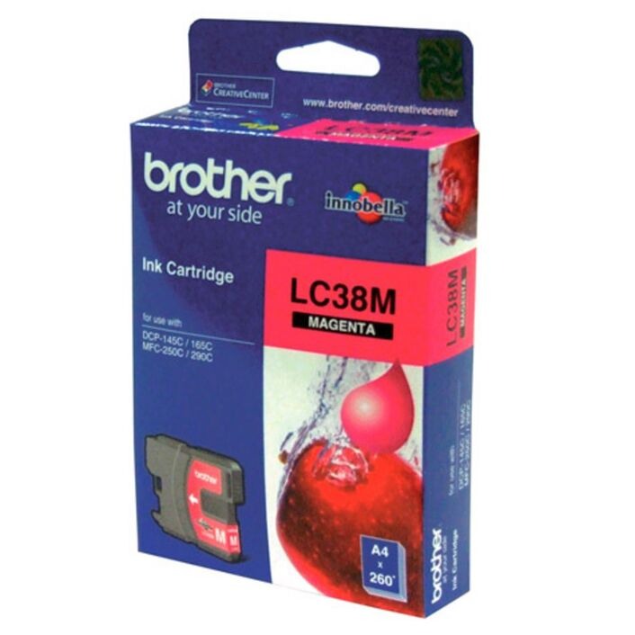 Genuine Brother LC38 Magenta Ink Cartridge