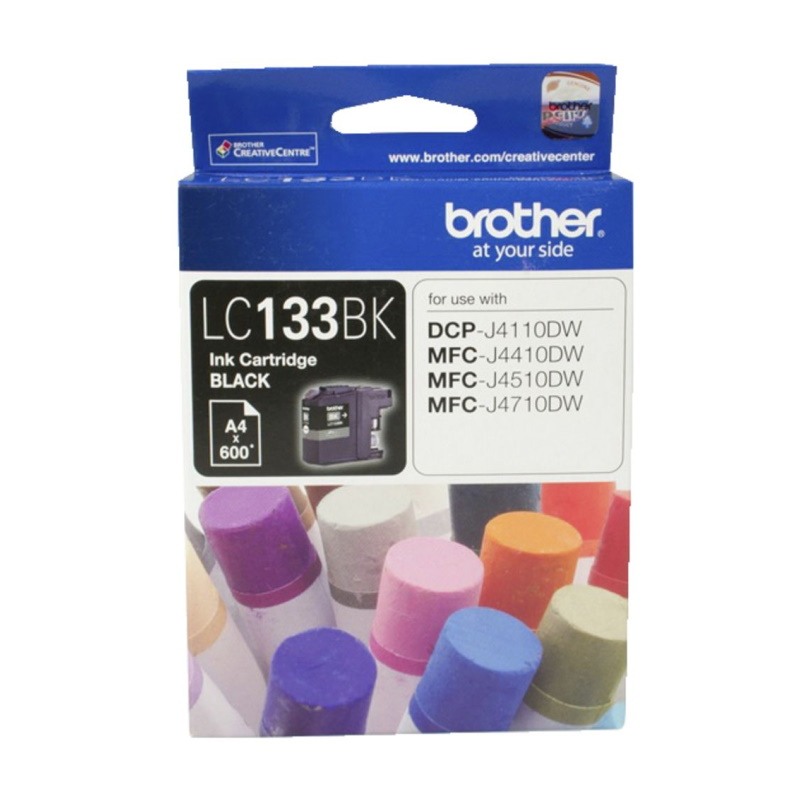 Genuine Brother LC-133 Black Ink Cartridge