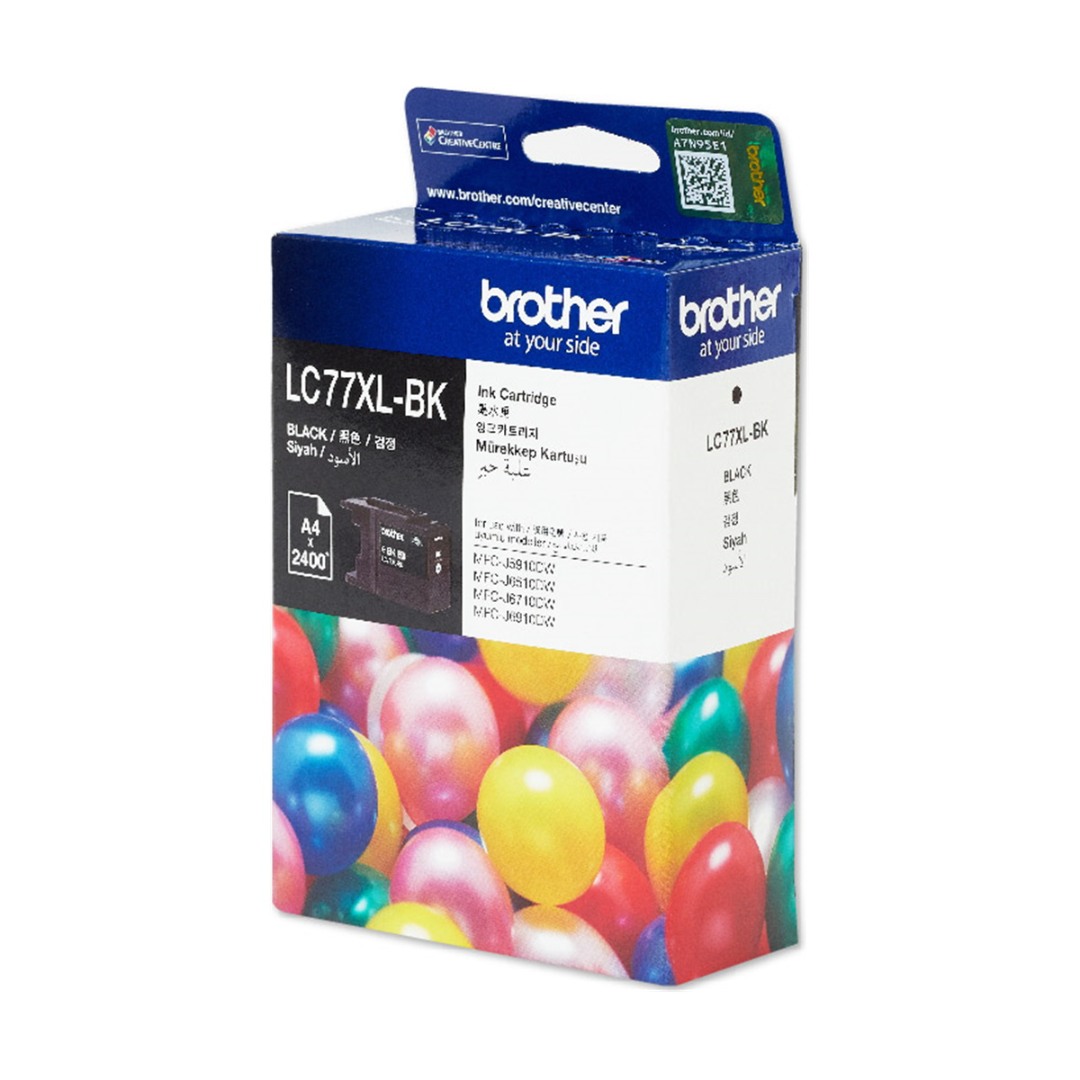 Genuine Brother LC77XL Black Ink Cartridge High Yield