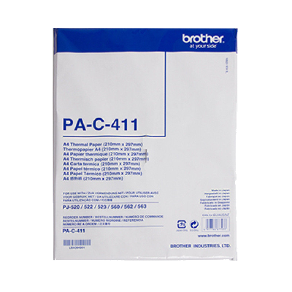 Brother Pocket Jet A4 Thermal Paper - 100 Sheets