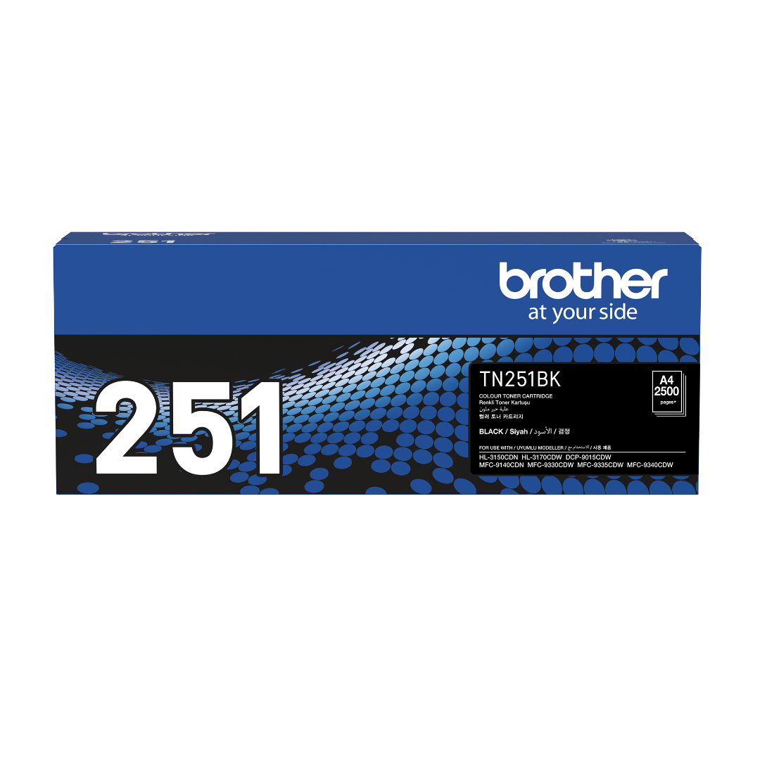 Genuine Brother TN-251BK Black Toner