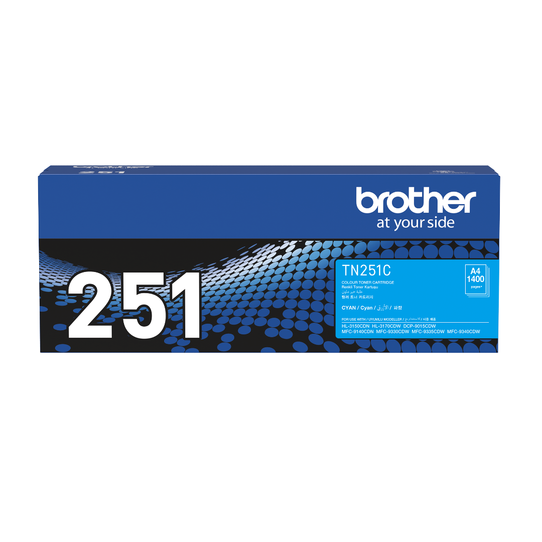 Genuine Brother TN-251C Cyan Toner