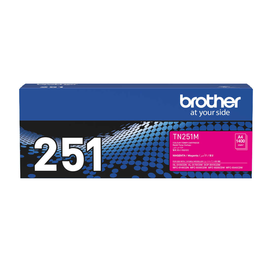 Genuine Brother TN-251M Magenta Toner