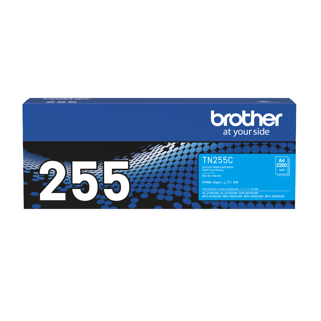 Genuine Brother TN-255C Cyan Toner