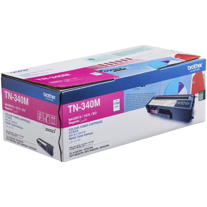 Genuine Brother TN-340M Magenta Toner