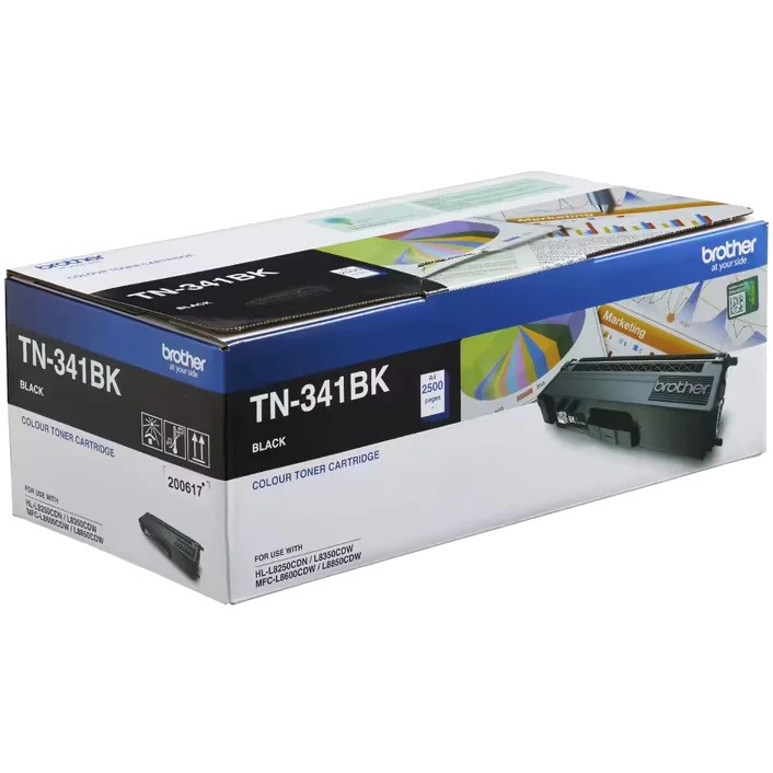 Genuine Brother TN-341BK Black Toner