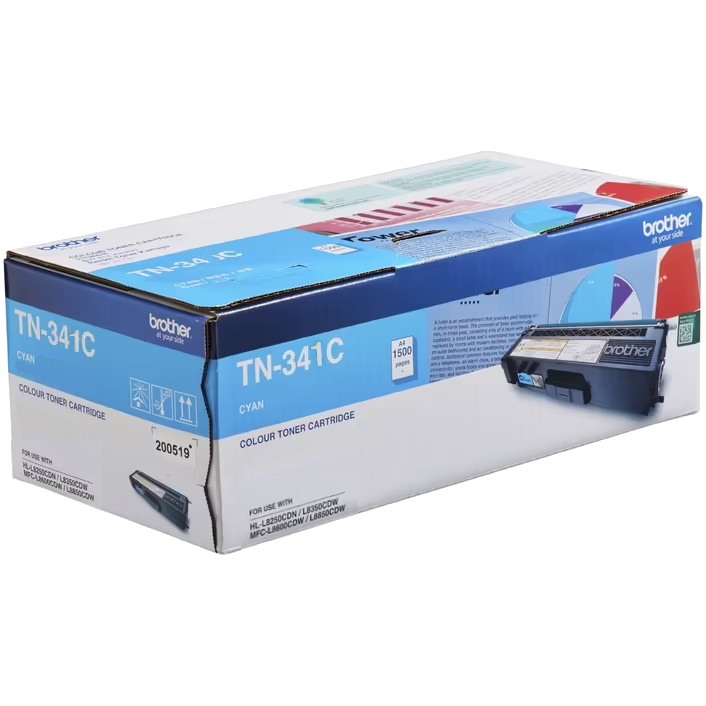 Genuine Brother TN-341C Cyan Toner