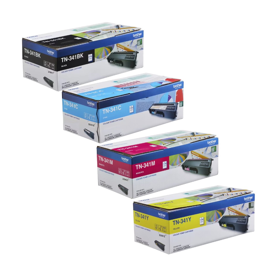 Genuine Brother TN-341 Toner Value Pack