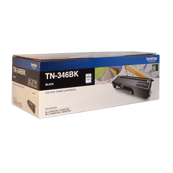 Genuine Brother TN-346BK Black Toner High Yield