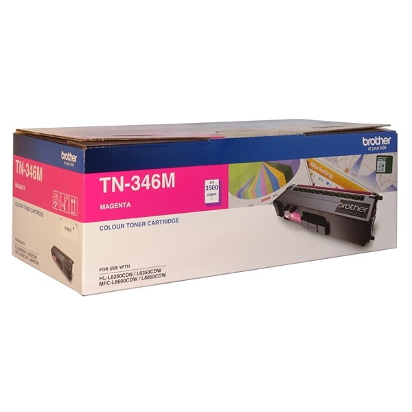 Genuine Brother TN-346M Magenta Toner High Yield