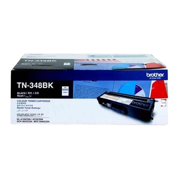 Genuine Brother TN-348BK Black Toner