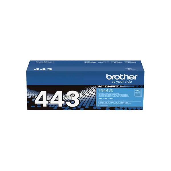 Genuine Brother TN-443C Cyan Toner High Yield