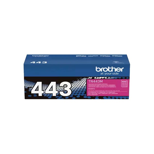 Genuine Brother TN-443M Magenta Toner High Yield