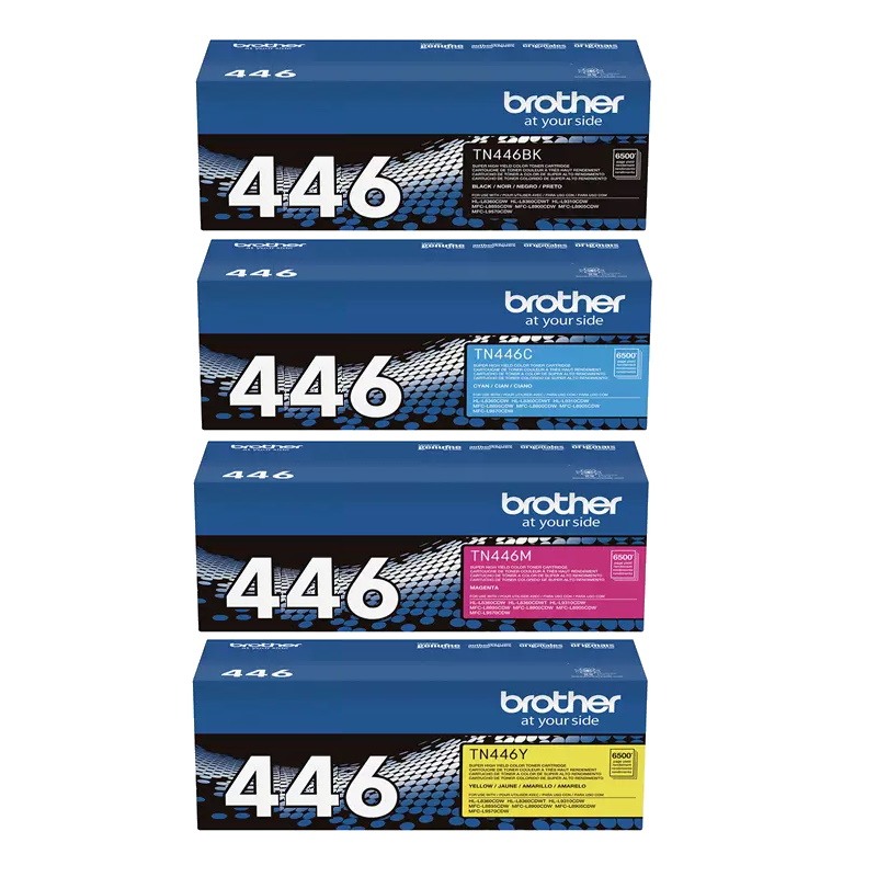 Genuine Brother TN-446 Toner Extra High Yield Value Pack