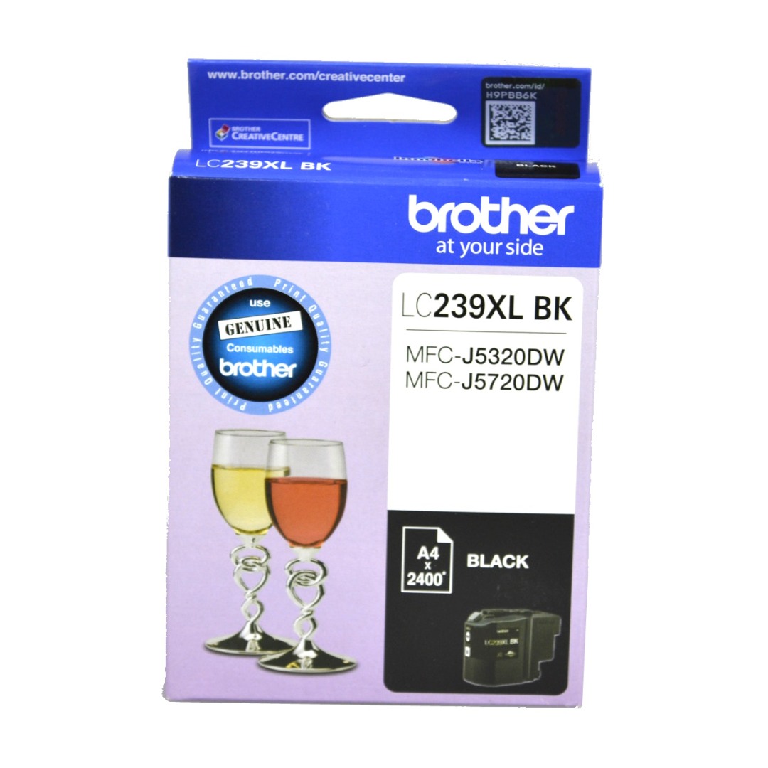 Genuine Brother LC239XLBK Black Ink Cartridge High Yield