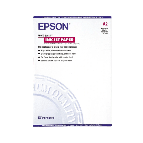 Epson A2 Photo Quality Ink Jet Paper S041079