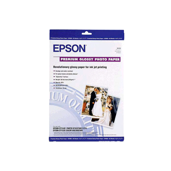 Epson A3+ Premium Glossy Photo Paper S041289