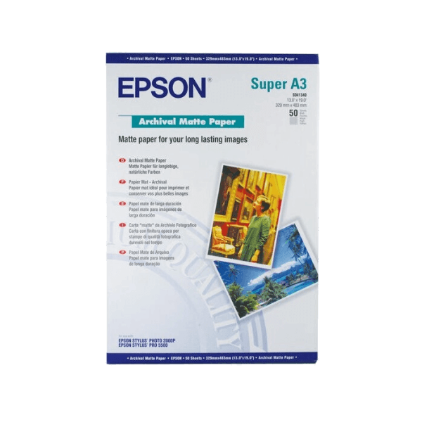 Epson A3+ Archival Matte Paper S041340