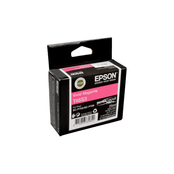 Genuine Epson UltraChrome Pro10 Vivid Magenta Ink T46S3