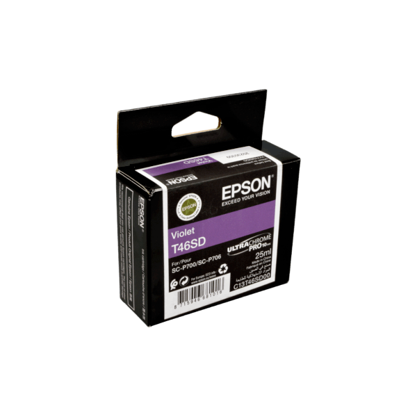 Genuine Epson UltraChrome Pro10 Violet Ink T46SD