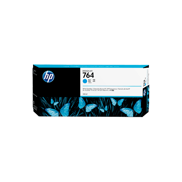 Genuine HP 764 C1Q13A Cyan Ink Cartridge