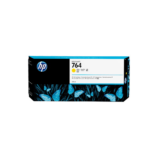 Genuine HP 764 C1Q15A Yellow Ink Cartridge