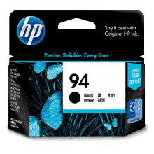 Genuine HP 94 Black Ink Cartridge C8765WA