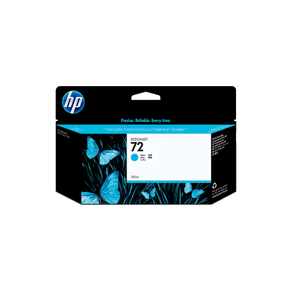 Genuine HP 72 C9371A High Yield Cyan Ink