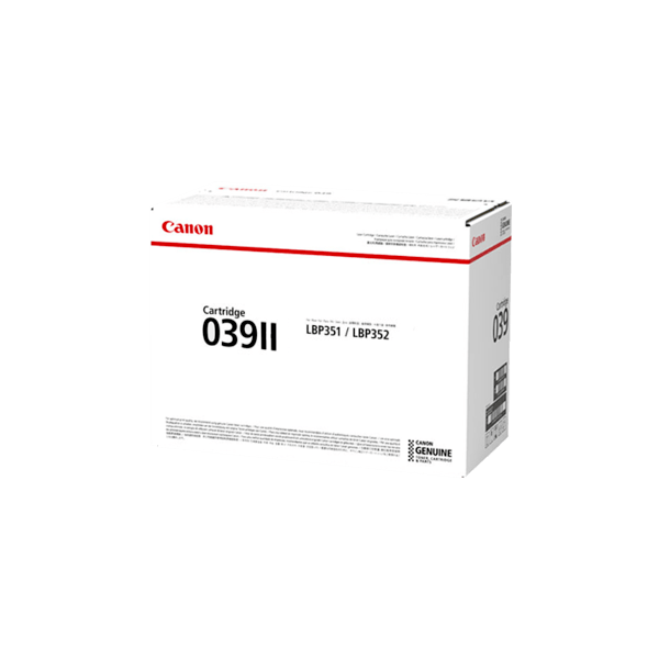 Genuine Canon 039II High Yield Toner Cartridge