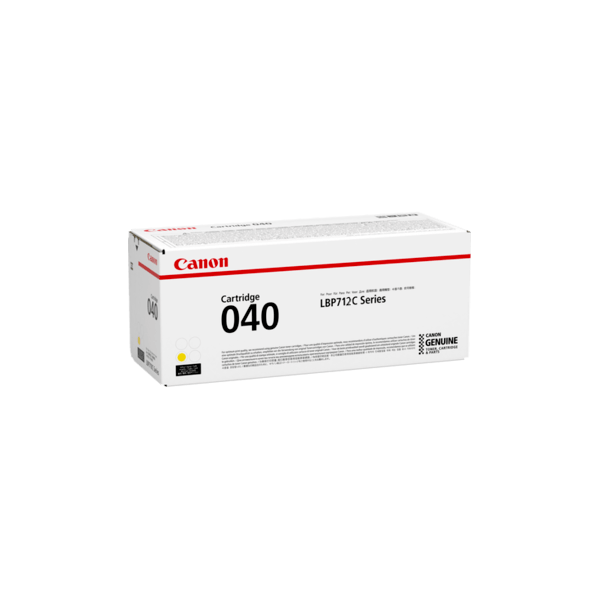 Genuine Canon 040 Yellow Toner Cartridge