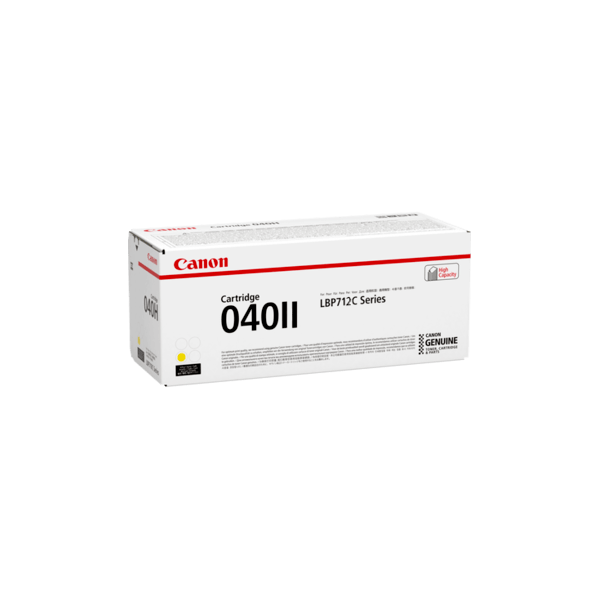 Genuine Canon 040II Yellow High Yield Toner Cartridge