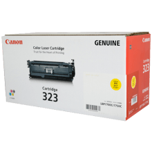 Genuine Canon 323 Yellow Toner Cartridge