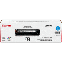 Genuine Canon 416 Cyan Toner Cartridge