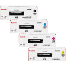 Genuine Canon 416 Toner Cartridge Value Pack